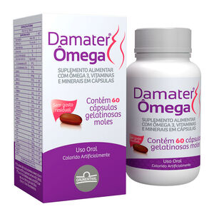 Damater Ômega com 60 Cápsulas