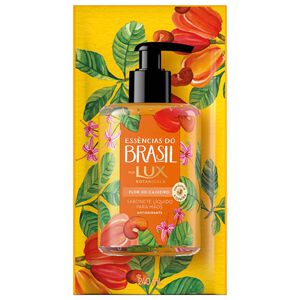 Sabonete Líquido para Mãos Lux Essências do Brasil Flor Cajueiro Refil 240ml