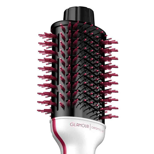 Escova Secadora Gama Glamour Pink Brush 3D 1300W - 3
