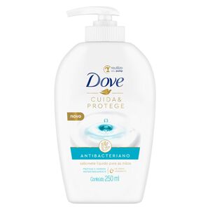 Sabonete Líquido Dove Antibacteriano Cuida e Protege Pump 250ml