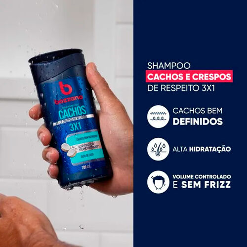 Shampoo Cachos e Crespos 3x1 Bozzano 200ml_2