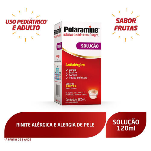 Polaramine 0,4mg/ml Solução Oral com 120ml_2
