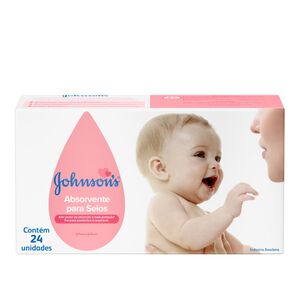 Absorvente para Seios Johnson's 24 Unidades