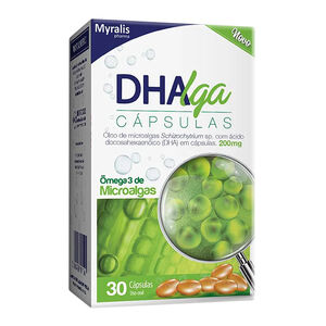 DHAlga Ômega 3 com 30 Cápsulas