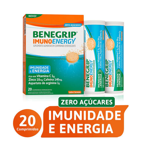 Benegrip Imuno Energy 20 Comprimidos Efervescentes _2
