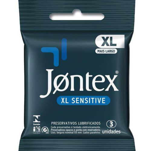 Preservativo Jontex XL Sensitive 3 Unidades_1