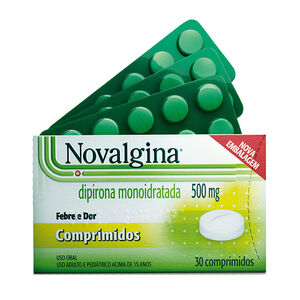 Novalgina 500mg com 30 Comprimidos