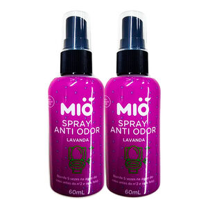 Kit 2 Bloqueador de Odores Mió Lavanda Spray 60ml