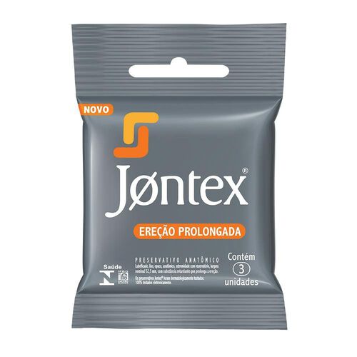 Preservativo Jontex Ereção Prolongada _1