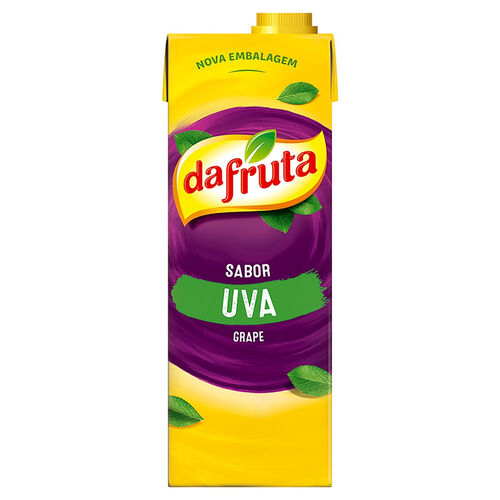 Suco Dafruta Sabor Uva Grape 1 Litro