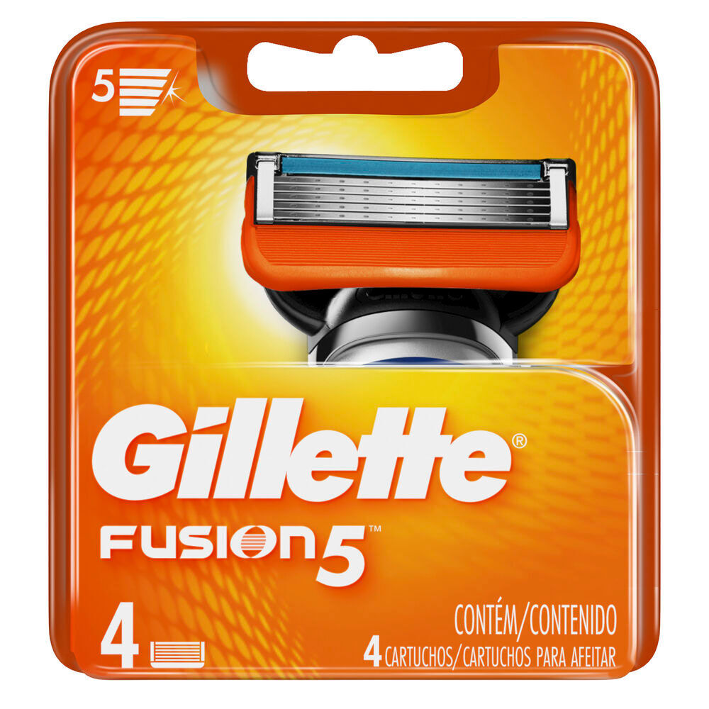 Carga para Aparelho de Barbear Gillette Fusion5