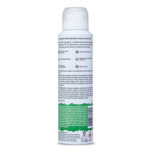 Desodorante Aerossol Monange Feminino Detox Fresh 150ml-4