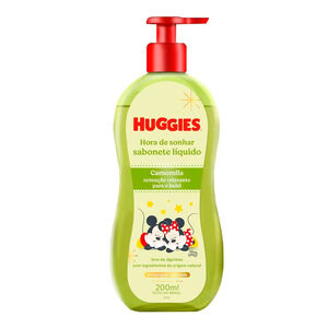 Sabonete Líquido Infantil Huggies Chá de Camomila 200ml