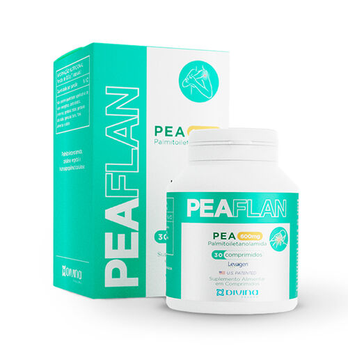 PeaFlan PEA 600mg Divina Pharma com 30 Comprimidos