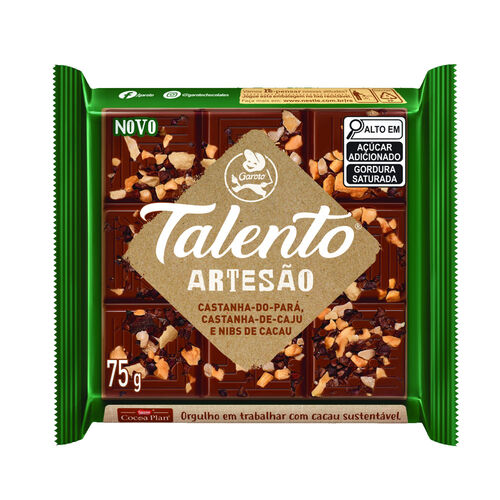 Chocolate Garoto Talento