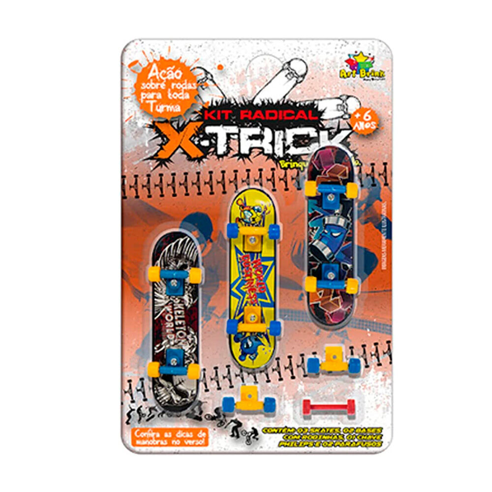 Brinquedo Skate De Dedo Profissional Mini Skatinho De Dedo Barato +  Giroscópio - Online - Skate de Dedo - Magazine Luiza