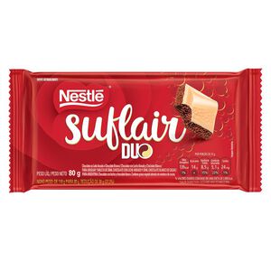 Chocolate Nestlé Suflair Duo 80g