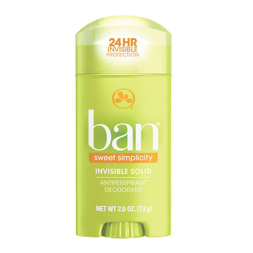 Desodorante Ban Sweet Simplicity Invisible Sólido