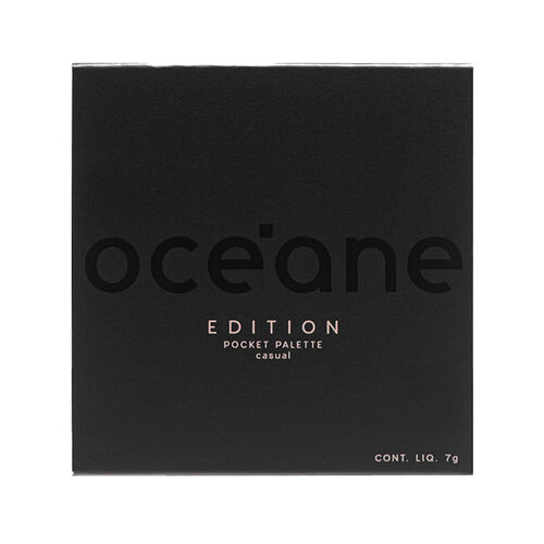 Paleta de Sombras Océane Edition Pocket Palette Casual 7g Embalagem fechada
