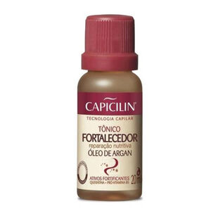 Tônico Capilar Capicilin Fortalecedor Óleo de Argan 20ml