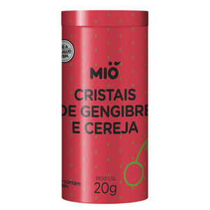 Cristais de Gengibre e Cereja Mió 20g