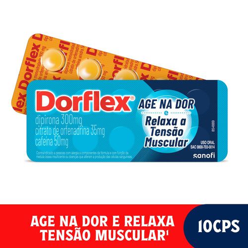 Analgésico Dorflex 10 Comprimidos