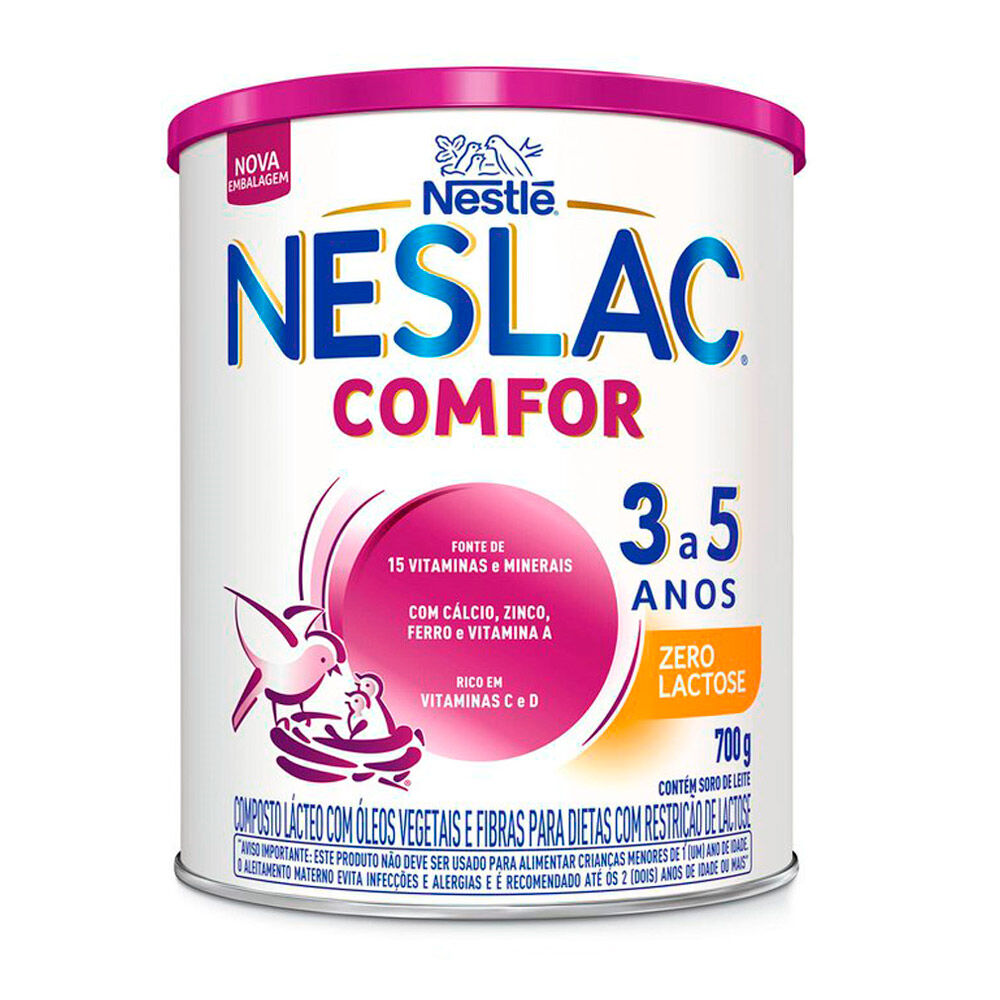 Neslac Comfor 3 a 5 anos