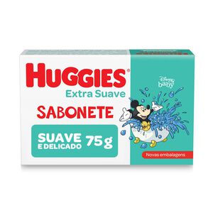 Sabonete Infantil em Barra Huggies Extra Suave 75g