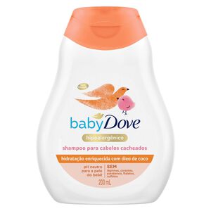 Shampoo Dove Baby Hidratação Enriquecida Cabelos Cacheados com 200ml