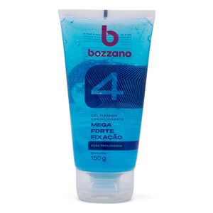 Gel Fixador Condicionante Bozzano Ação Prolongada Fixação 4 Mega Forte 150g