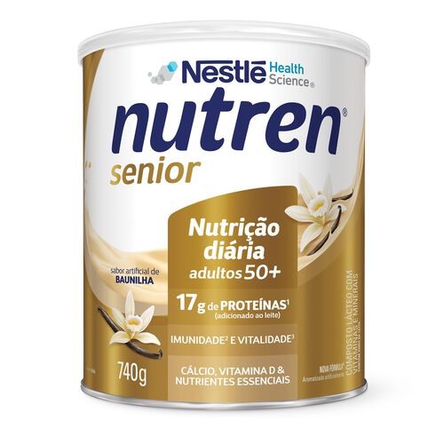 Nutren Senior Complemento Alimentar Baunilha 740g_1