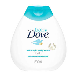 Loção Dove Baby Hidratação Enriquecida com 200ml