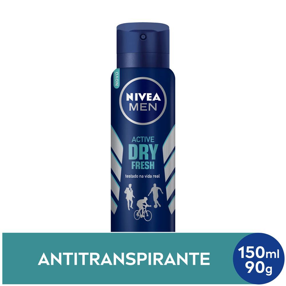 Kit Com 6 Desodorante Aerosol Nivea Dry Comfort 48H 150Ml no Shoptime