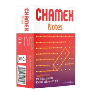 Papel Chamex Notes 80mm X 115mm com 300 Folhas