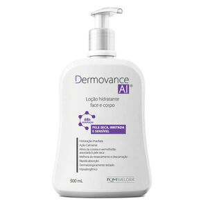 Dermovance AI Loção Hidratante Face e Corpo para Peles Secas, Irritada e Sensível 500ml
