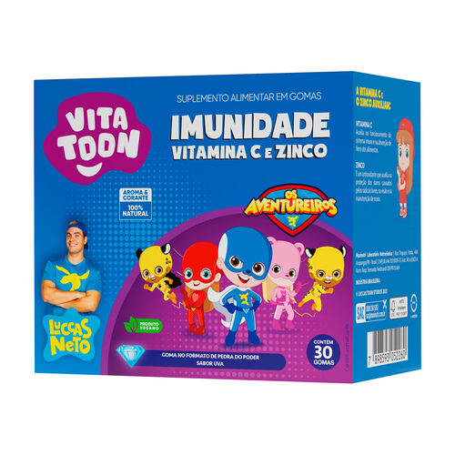VitaToon Imunidade Vitamina C e Zinco Luccas Neto_1