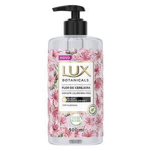 Sabonete Líquido Lux Botanicals Flor de Cerejeira 500ml
