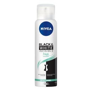 Desodorante Antitranspirante Aerosol Nivea Invisible Black & White Fresh 150ml