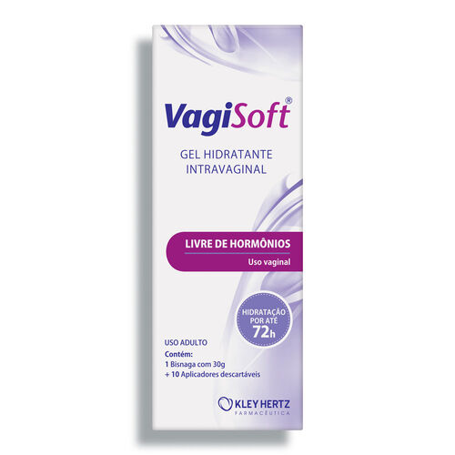 VagiSoft Gel Hidratante Intravaginal Caixa Frente