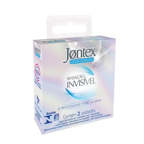 Preservativo Jontex Sensação Invisível 2 Unidades_1