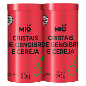 Kit 2 Cristais de Gengibre e Cereja Mió 20g
