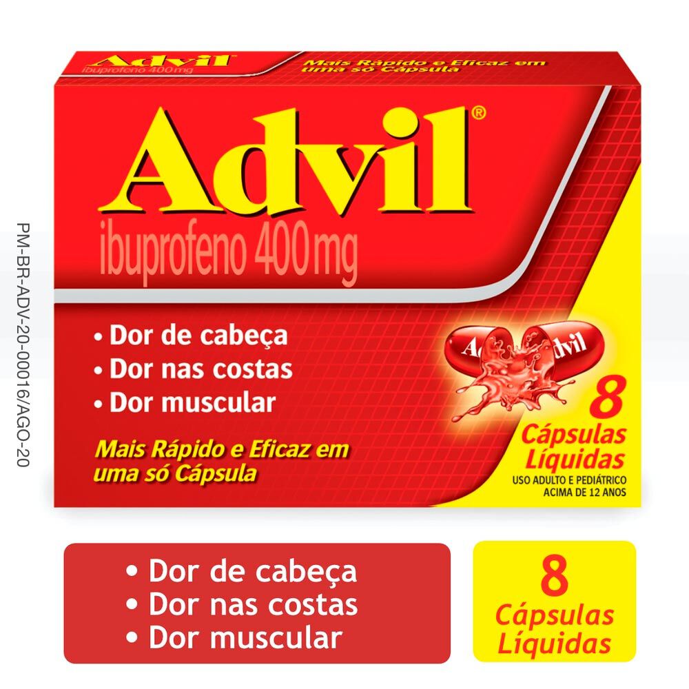 Advil 400mg 8 Cápsulas_2
