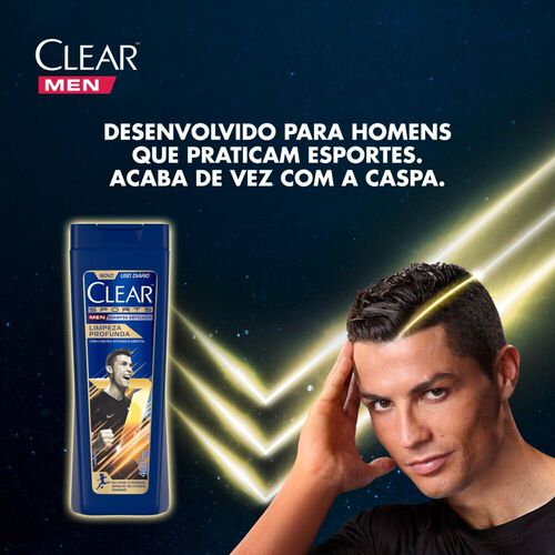 Shampoo Anticaspa Clear Sports