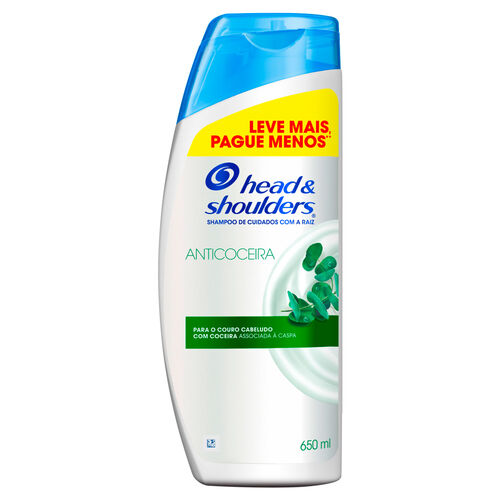 Shampoo Head & Shoulders Anticoceira 650ml Frasco