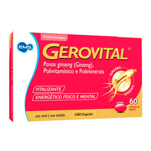 Gerovital com 60 Cápsulas