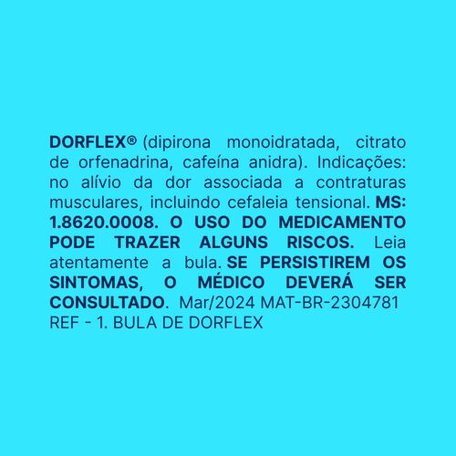 24 Comprimidos de Dorflex