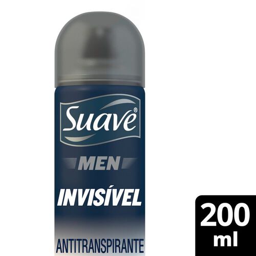 Desodorante Suave Men Invisible Aerosol Antitranspirante 48h 200ml Leve Mais Pague Menos