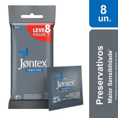 Preservativo Jontex Sensitive Leve 8 Pague 7_2