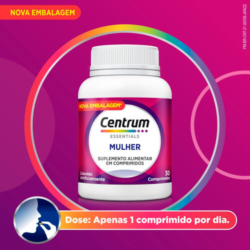 Centrum Essentials Mulher 60 Comprimidos _3