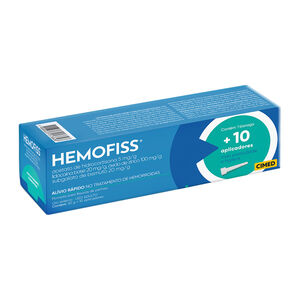Hemofiss Pomada 30g com 10 Aplicadores